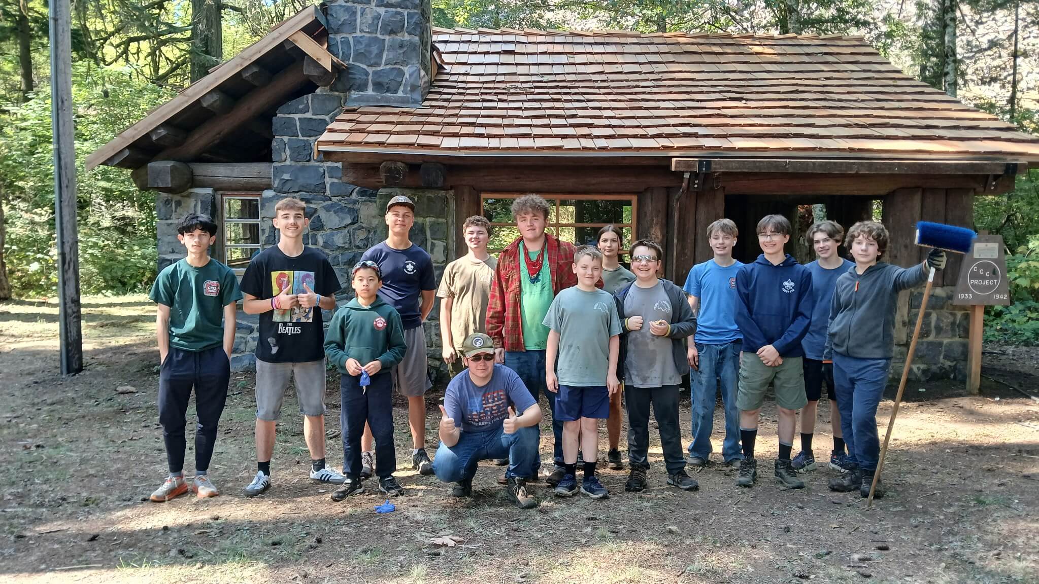 CCC Shelter Group Progress