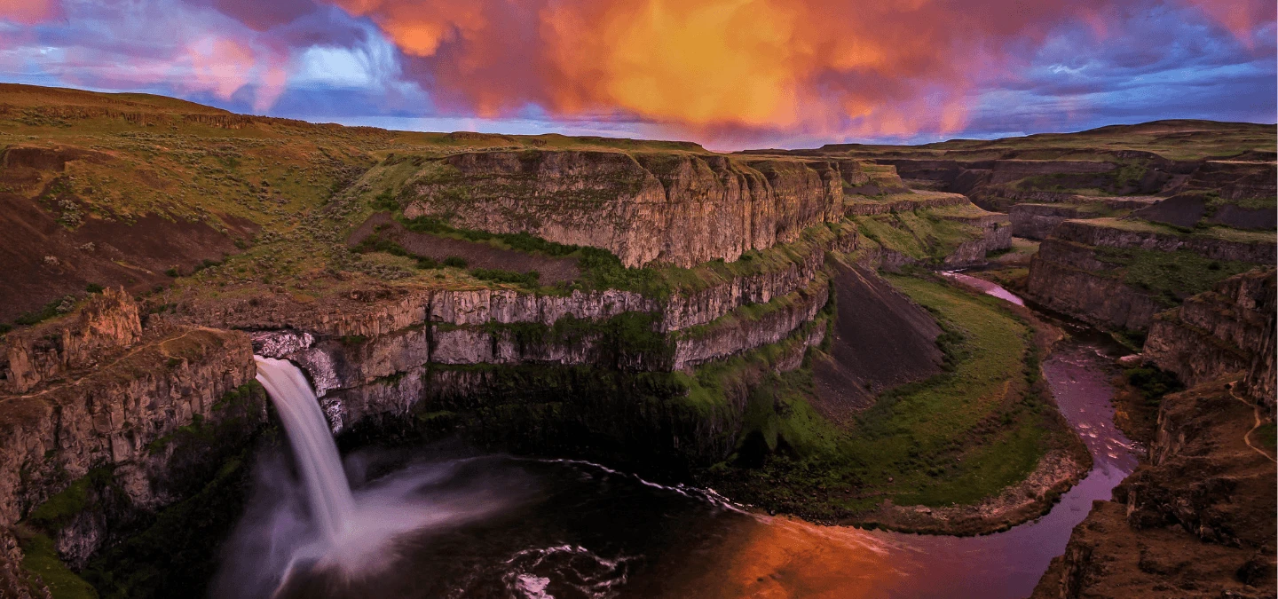 Palouse Falls Banner