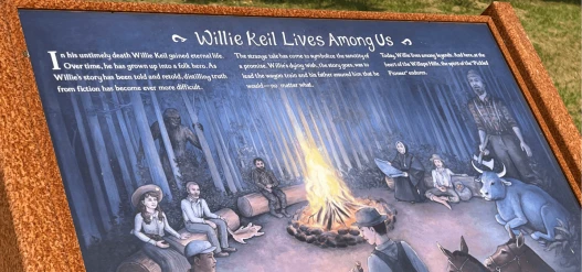 Willie Keil's Grave Banner